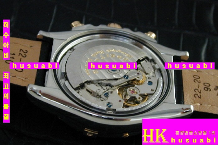 �����Ʋ�� ũ�γ��-�����Ʋ�� �ð�-BREITLING - �ð� WINDRIDER CHRONOMAT TWO-TONE LEATHER 2