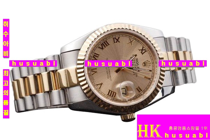 �η��� ���ڽð� Replica Rolex Datejust Automatic Movement Yellow gold Dial Bezel Men.928117-31