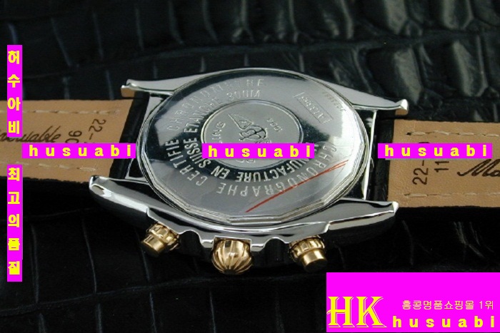 �����Ʋ�� ũ�γ��-�����Ʋ�� �ð�-BREITLING - �ð� WINDRIDER CHRONOMAT TWO-TONE LEATHER 1