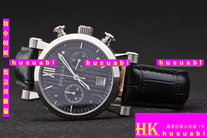 �Ұ��� ���ڽð� Replica Bvlgari Japanese Quartz MOVEMENT Black Stainless Steel Women.117928-45