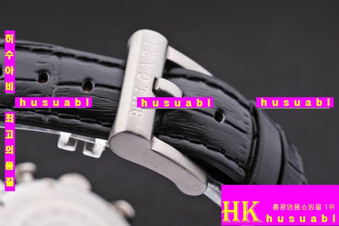 �Ұ��� ���ڽð� Replica Bvlgari Japanese Quartz MOVEMENT Black Stainless Steel Women.117928-45