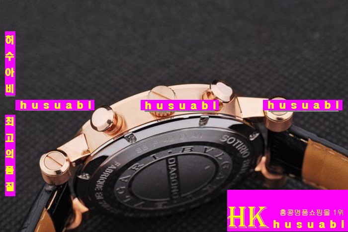 �Ұ��� ���ڽð� Replica Bvlgari Yellow Gold Men