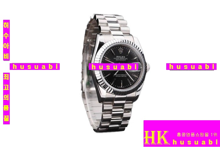 �η��� ���ڸ�ǰ�ð� Replica Rolex Datejust Automatic Movement Black Dial Men-A1325
