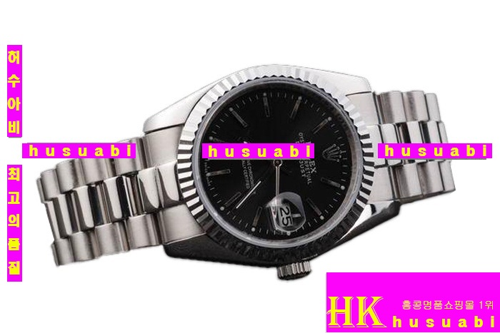 �η��� ���ڸ�ǰ�ð� Replica Rolex Datejust Automatic Movement Black Dial Men-A1325