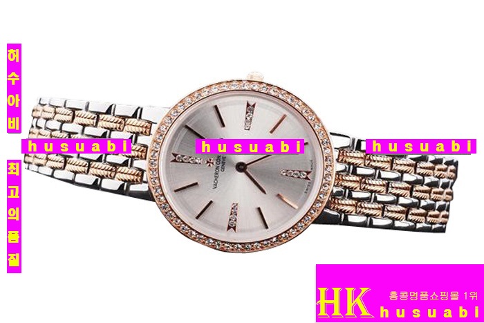 �ٽ����ܽ�źƾ ���ڸ�ǰ�ð� Replica Vacheron Constantin Japanese Quartz Movement Rose gold Bezel Stainless Steel Men 28mm vc16 A061