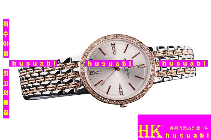 �ٽ����ܽ�źƾ ���ڸ�ǰ�ð� Replica Vacheron Constantin Japanese Quartz Movement Rose gold Bezel Stainless Steel Men 28mm vc16 A061