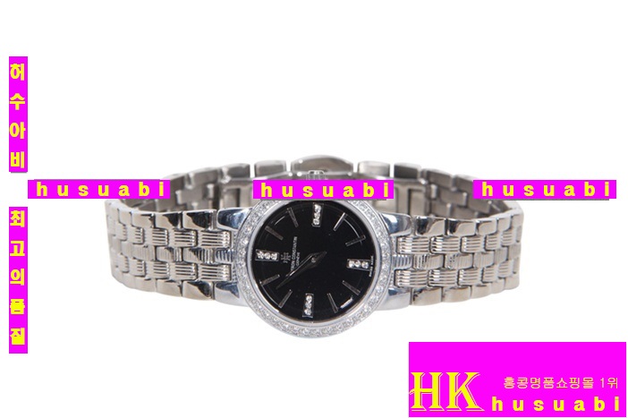 �ٽ����ܽ�źƾ ���ڸ�ǰ�ð� Replica Vacheron Constantin Japanese Quartz Movement Black Dial Stainless Steel Women 19mm vc10 A033