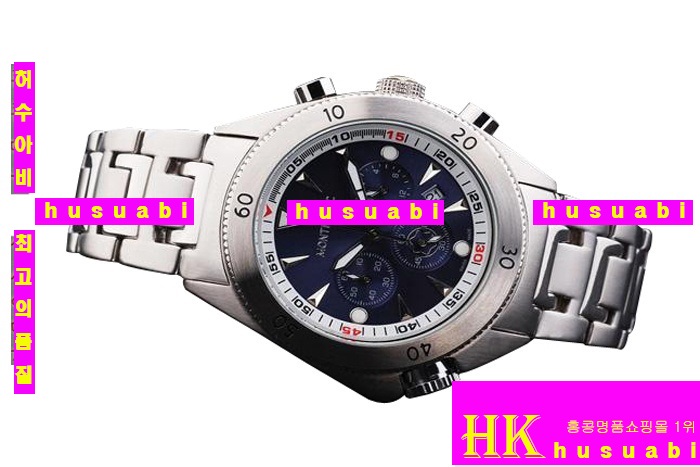 ������ MontBlanc �����α�ð� ��ǰ�ð� Replica MontBlanc Japanese Quartz Movement Blue Dial Stainless Steel Men. YC00-036