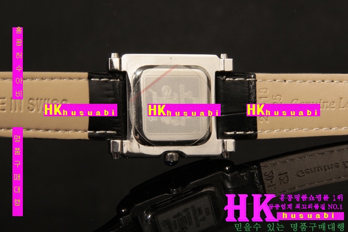 ���ĵ� ���ڽð� Replica Chopard Japanese Quartz MOVEMENT Polished Case Square Bezel Black Bracelet Women. sa-19