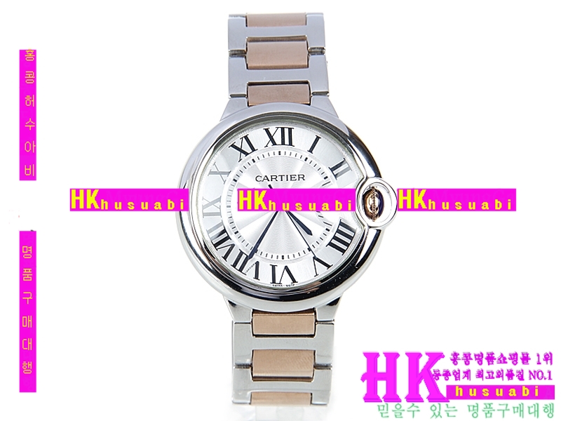 ��쿡 �߷պ���-��쿡 ��,�� ���� �ð�.Replica Cartier Japanese Quartz MOVEMENT 440 stainless steel men.117-030