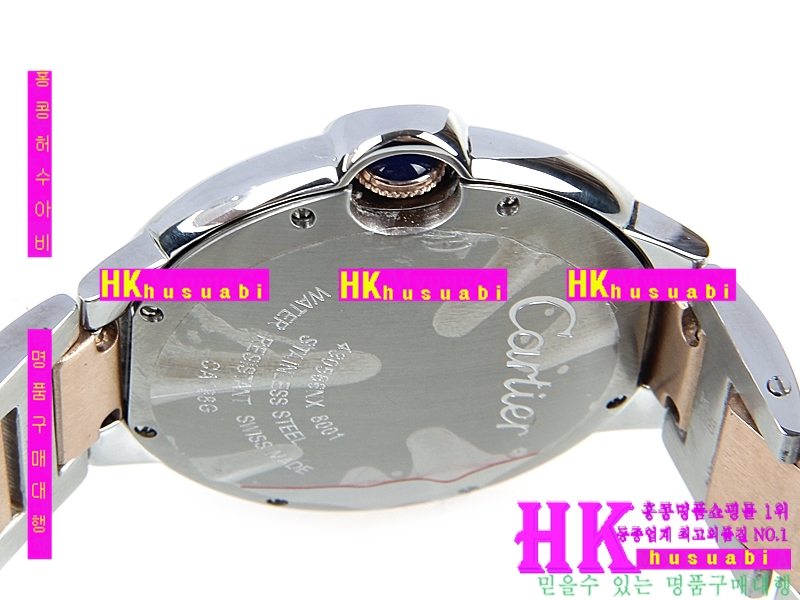 ��쿡 �߷պ���-��쿡 ��,�� ���� �ð�.Replica Cartier Japanese Quartz MOVEMENT 440 stainless steel men.117-030